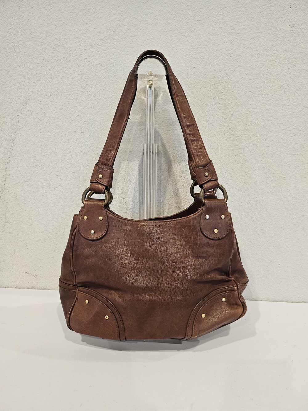 Bally Vintage Leather Shoulder Bag - Picture 2 of 11